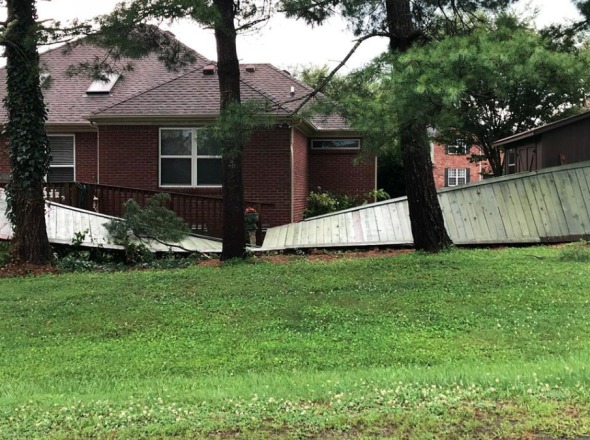 تصاویر/ طوفان ویرانگر در  میسوری آمریکا 