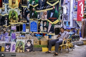 حال و‌هوای شهر کربلا قبل از تشییع رهبر شهید