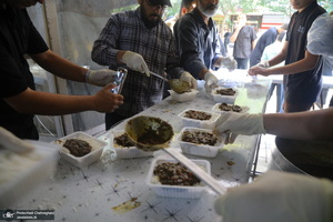 ایستگاه صلواتی کتائب سیدالشهداء عراق به مناسبت رحلت امام خمینی در قم