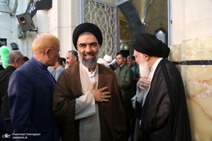 مراسم شصتمین سالگرد  ارتحال آیت الله العظمی بروجردی(ره) در مسجد اعظم قم