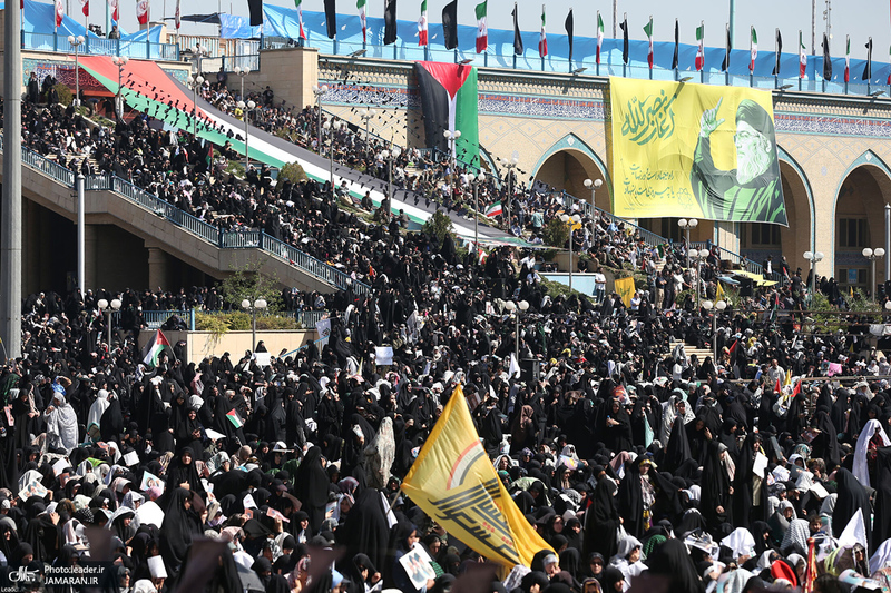 اقامه نماز جمعه تهران به امامت رهبر معظم انقلاب