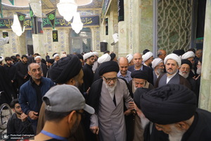 مراسم چهلمین روز ارتحال آیت الله العظمی شبیری زنجانی (ره)
