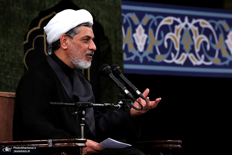 عزاداری شب شهادت حضرت زهرا (س) در حسینیه امام خمینی