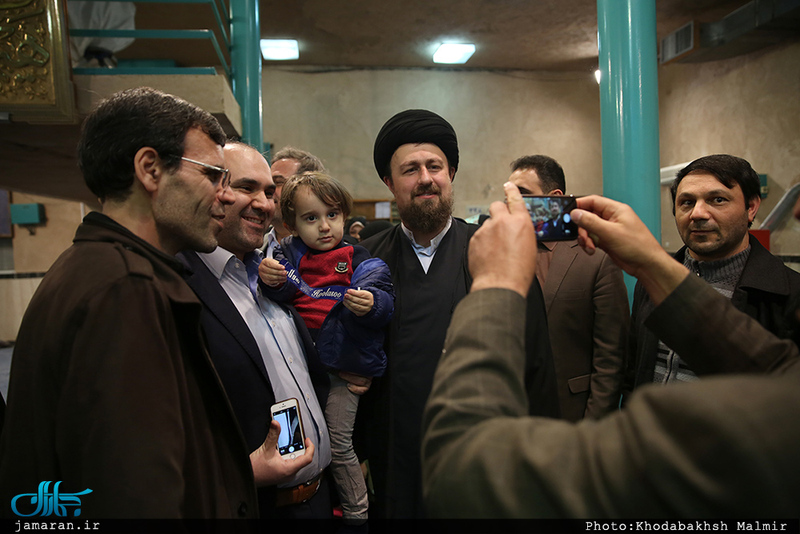 دیدار جمعی از اعضای کانون دانش آموختگان دانشگاهای تبریز‎ با سید حسن خمینی