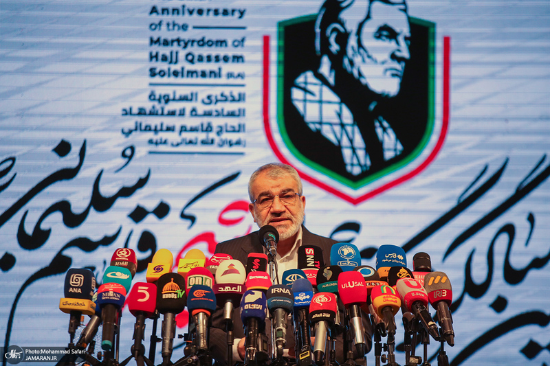 نشست خبری سخنگوی ستاد بزرگداشت ششمین سالگرد شهادت حاج قاسم سلیمانی