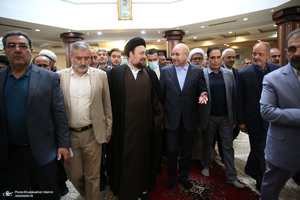 تجدید میثاق رئیس و نمایندگان مجلس با آرمان های حضرت امام خمینی (س)-2