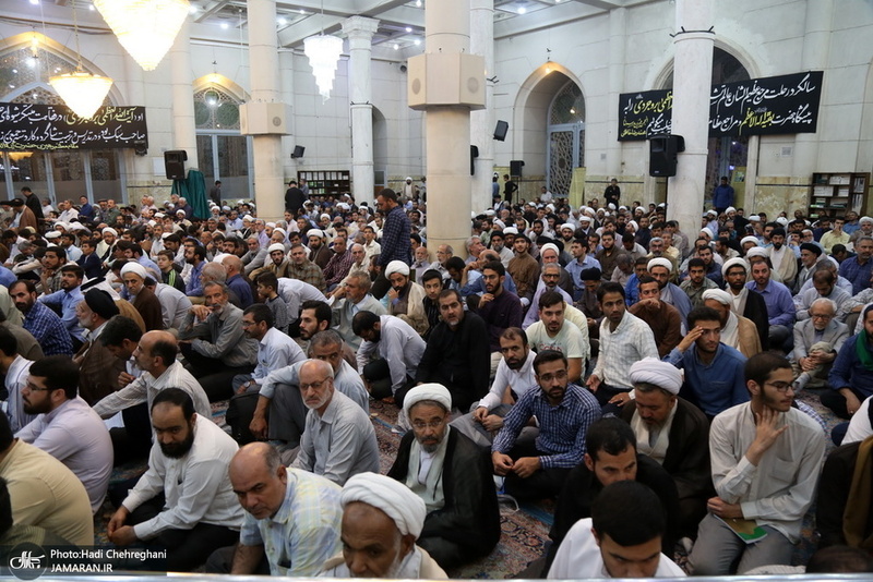 مراسم شصتمین سالگرد  ارتحال آیت الله العظمی بروجردی(ره) در مسجد اعظم قم
