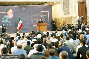 مراسم شب سالگرد ارتحال امام خمینی (س) با حضور رئیس جمهور