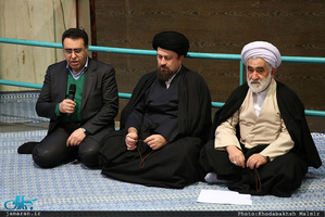 دیدار جمعی از اعضای کانون دانش آموختگان دانشگاهای تبریز‎ با سید حسن خمینی