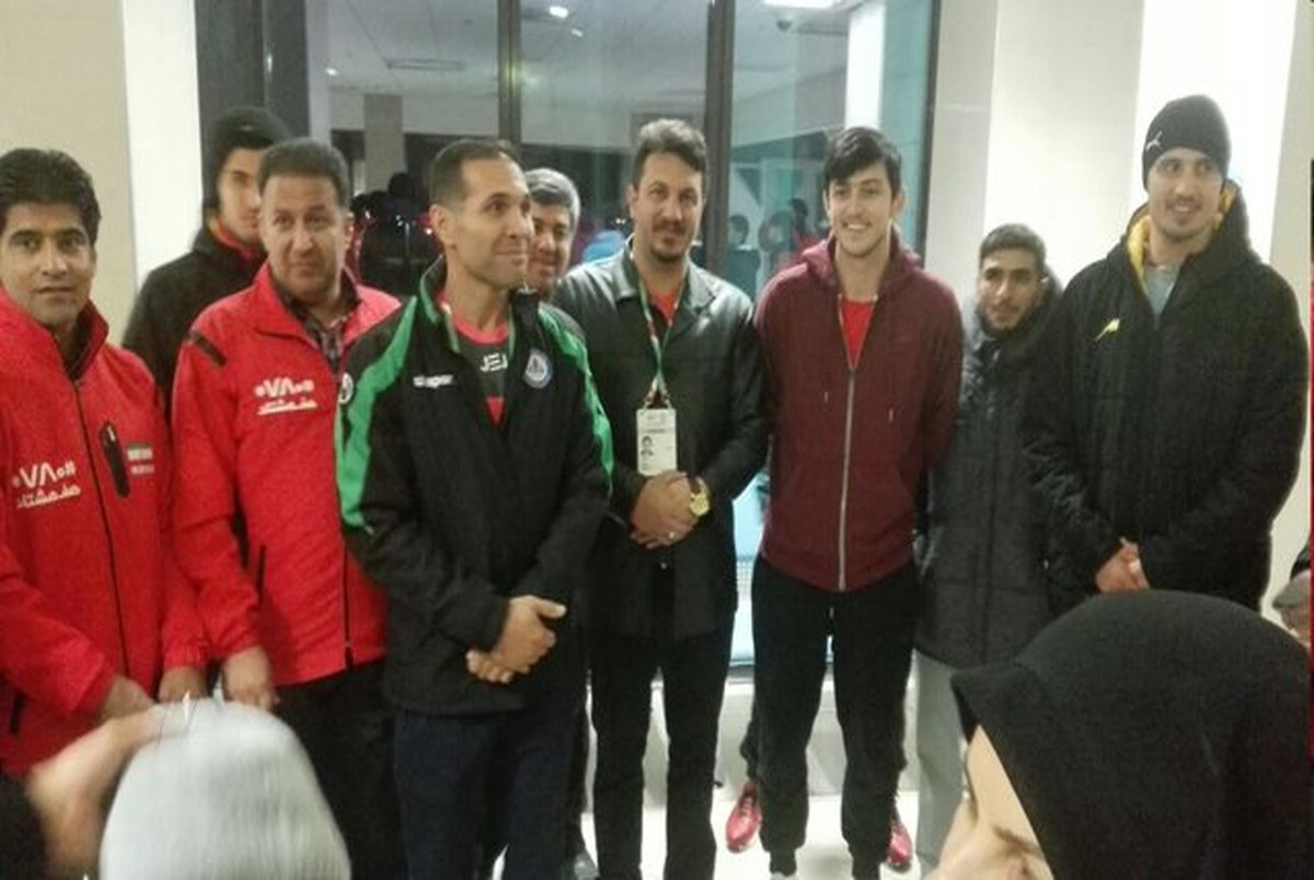 حضور سردار آزمون در اردوی تیم ملی ووشوی ایران در کازان
