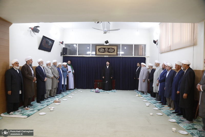 دیدار جمعی از اهالی اهل سنت استان گلستان با سید حسن خمینی