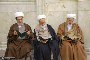 مراسم بزرگداشت آیت الله امامی کاشانی (ره) در مسجد اعظم قم