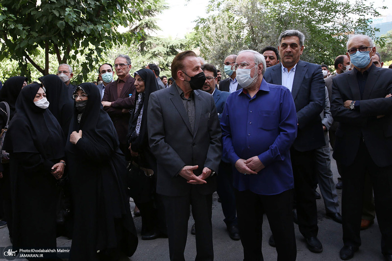 مراسم تشییع پیکر حجت الاسلام و المسلمین سید محمود دعایی از موسسه اطلاعات