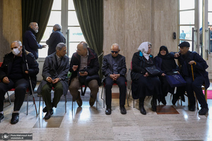 مراسم تشییع پیکر رضا رئیس طوسی استاد دانشکده حقوق و علوم سیاسی دانشگاه تهران