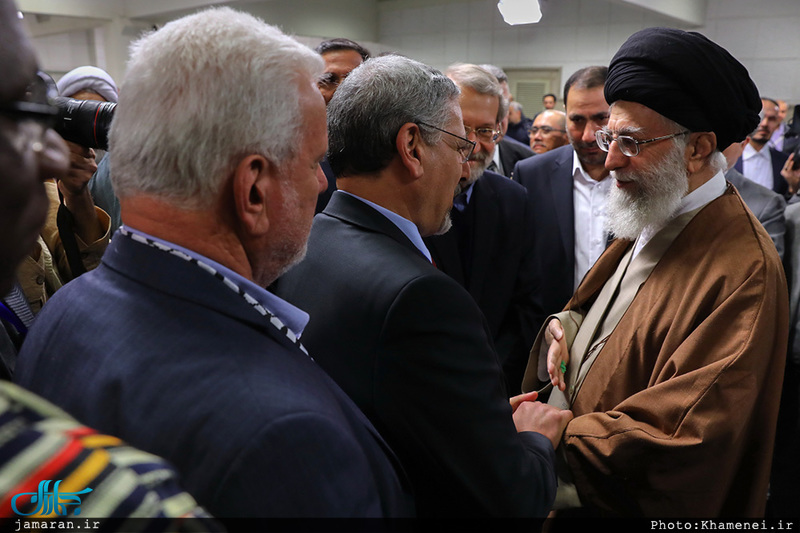  دیدار شرکت‌کنندگان در سیزدهمین کنفرانس اتحادیه بین‌المجالس سازمان همکاری اسلامی با رهبر معظم انقلاب