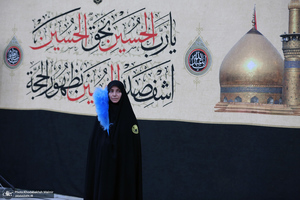 سومین شب عزاداری حضرت اباعبدالله الحسین (ع) در حرم امام خمینی