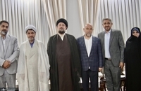 رئیس اتحادیه علمای جعفری ترکیه با آیت‌الله سید حسن خمینی دیدار کرد