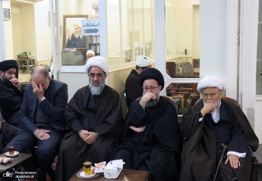 مراسم سالگرد ارتحال آیت الله العظمی فاضل لنکرانی در قم