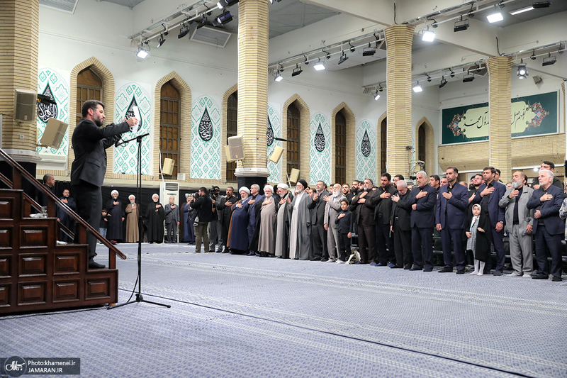 دومین شب مراسم عزاداری حضرت فاطمه‌زهرا (س) در حسینیه امام خمینی