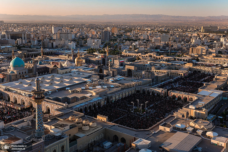 تشییع پیکر مطهر رهبر شهید انقلاب اسلامی در مشهد مقدس