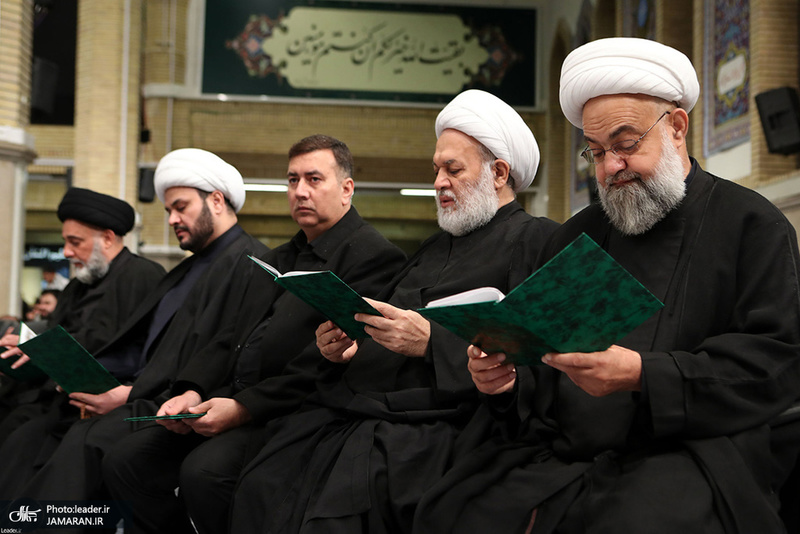 مراسم بزرگداشت شهید حاج قاسم سلیمانی و همرزمانش در حسینیه امام خمینی (ره)