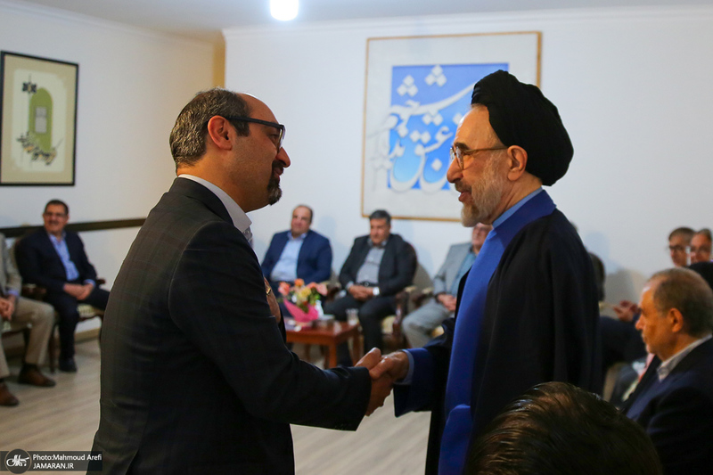 دید و بازدید نوروزی سید محمد خاتمی -3