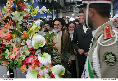 گزارش تصویری/ ادای احترام ائمه جمعه سراسر کشور به مقام  شامخ بنیانگذار جمهوری اسلامی