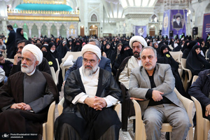 مراسم بزرگداشت چهاردهمین سالگرد رحلت همسر گرامی امام و بیست و هشتمین سالگرد ارتحال حاج سید احمد خمینی -2