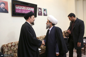 مراسم تشییع و خاکسپاری آیت الله موسوی بجنوردی (ره) -4