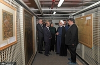 روحانی به سازمان اسناد و کتابخانه ملی ایران رفت (18)