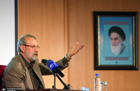 رونمایی از کتاب «نیم قرن تا شکست» / علی لاریجانی