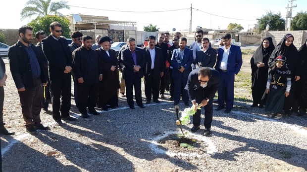 ساخت یک باب کتابخانه در شهر آزادی اندیمشک آغاز شد