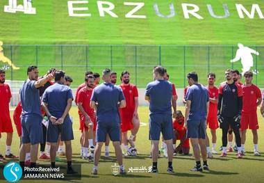 تصاویر| اولین تمرین پرسپولیسی ها زیر نظر وحید هاشمیان
