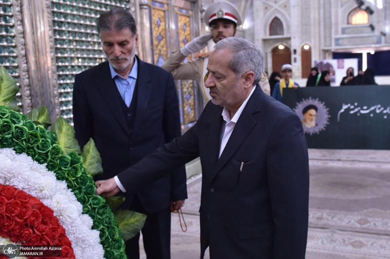 تجدید میثاق وزیر آموزش وپرورش و جامعه فرهنگیان با آرمان‌های حضرت امام خمینی (س)