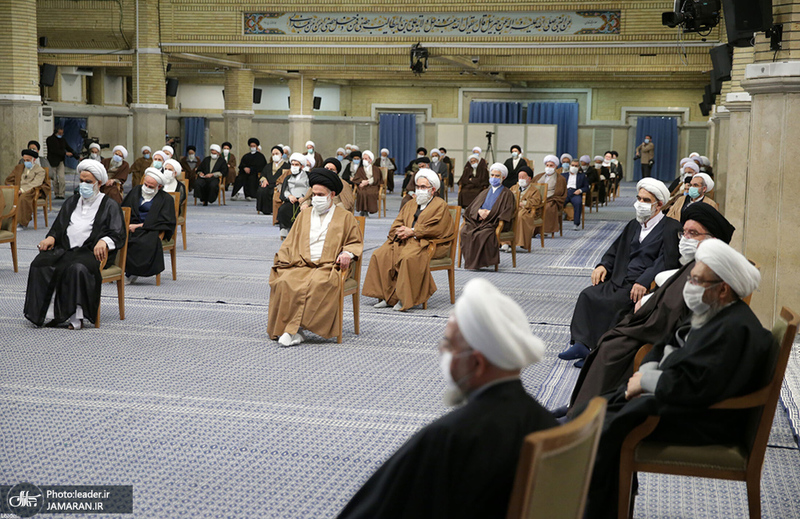 دیدار رئیس و اعضای مجلس خبرگان رهبری با رهبر معظم انقلاب