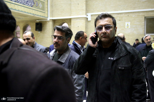 مراسم ترحیم مادر محمد شریعتمداری