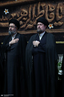 مراسم عزاداری شب شهادت حضرت زهرا(س) در حرم امام خمینی(ره) برگزار شد