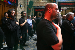 مراسم تشییع پیکر پیر غلام اهل بیت (س) حاج حسین عرب