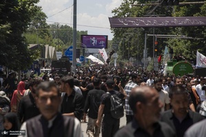 همبستگی با ایران در دسته عزاداری محرم کشمیر