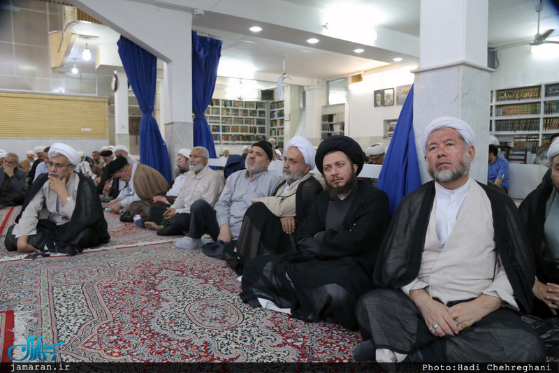 نخستین جلسه درس آیت الله العظمی صانعی در سال جدید تحصیلی 