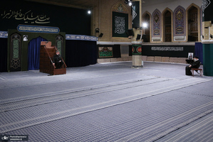 عزاداری شام شهادت حضرت زهرا (س) در حسینیه امام خمینی