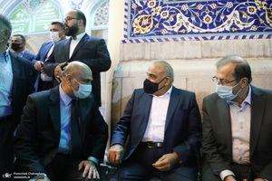 مراسم چهلمین شب درگذشت آیت الله العظمی سید محمدسعید حکیم در قم‎