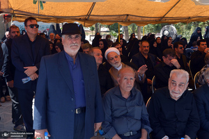 مراسم خاکسپاری سیدعلی صنیع خانی در بهشت زهرا (س) تهران