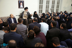 دیدار مدال‌آوران کاروان ورزشی ایران در بازی‌های آسیایی با رهبر معظم انقلاب
