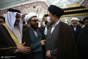 ادای احترام شرکت کنندگان در هفتمین اجلاس بین المللی مجمع جهانی اهل بیت(ع) به مقام شامخ امام راحل