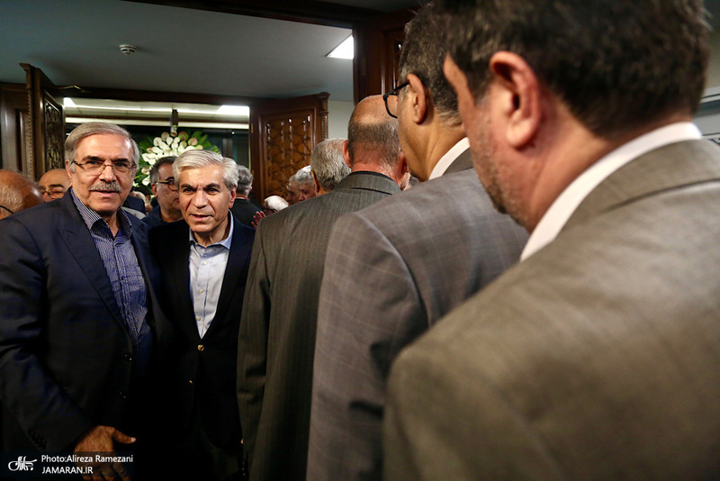 مراسم ختم برادر مرحوم آیت الله هاشمی رفسنجانی (ره)