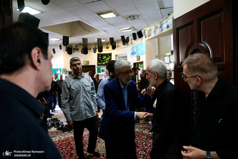 مراسم تشييع پيكر احمد توكلى