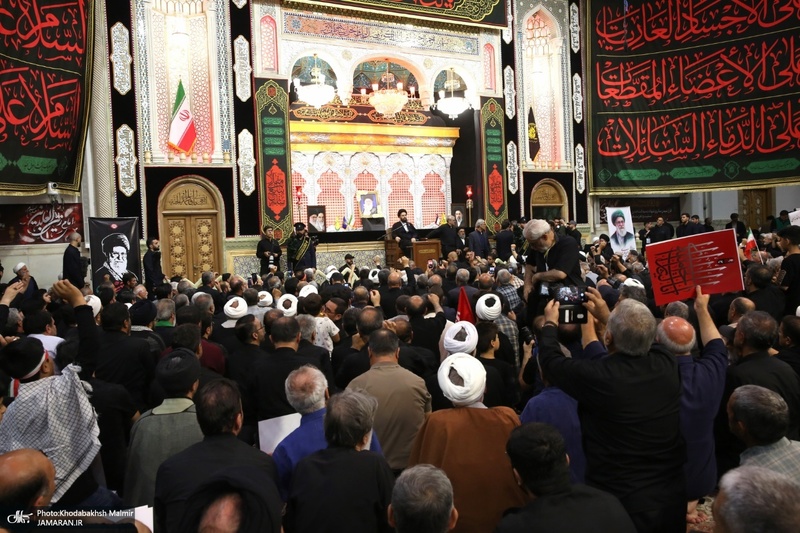 مراسم بزرگداشت رهبر شهید در قم- ۲