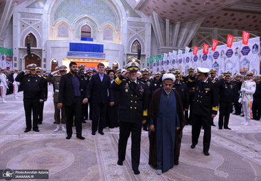 تجدید میثاق فرماندهان و کارکنان نداجا با بنیان‌گذار جمهوری اسلامی ایران