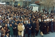 اجتماعات و شعارهای مردم مشهد در حمایت از دولت موقت و مهندس بازرگان